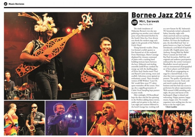  Borneo Jazz 2014-Forte Magazine